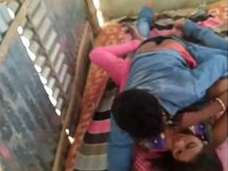 Desi lovers caught fucking on hidden cam