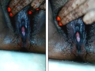 Desi wife shared her pussy video with hubby’s friend