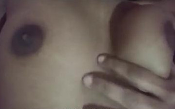 Horny desi girl boob fondling and pussy fingering