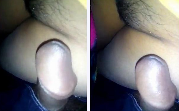 Sleeping desi wife pussy recording by hubby and rubbing his cock 2