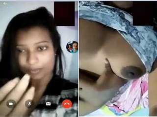 Today Exclusive-Cute Desi Girl Showing Her Boobs and Pussy