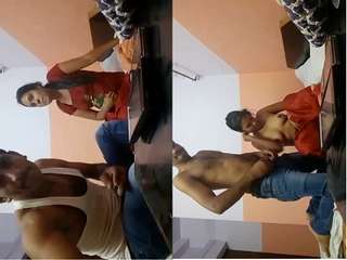 Today Exclusive- Hot Desi Couple Romance In Hotel