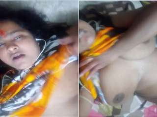 Today Exclusive- Horny Desi Bhabhi masturbating  Video Part 6
