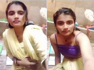 Today Exclusive- Village Bhabhi Showing Her Boobs and Pussy part 2
