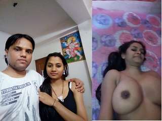 Today Exclusive- Newly Married Desi Couple Romance And Fucking part 1