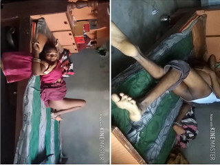 Exclusive- Desi Village Bhabhi Boob Sucking And Hard Fucked By Deaver part 1