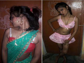 Exclusive- Hot Look Indian Bhabhi Sex WIth Hubby