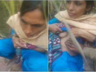 Today Exclusive- Paki Couple Out Door Romance and Fucked Part 4