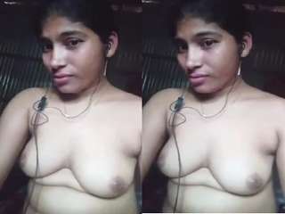 Today Exclusive- Sexy Bangla Girl Showing Her Boobs and pussy