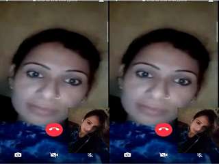 Today Exclusive- Sexy Bihari Girl Showing Her Boobs On Video Call Part 4