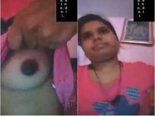 Today Exclusive- Desi Girl Showing Her Boobs and Pussy part 1