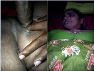 Today Exclusive- Desi Mature Tamil Aunty hard Fucked By Lover Part 2