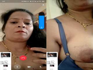 Today Exclusive- Horny Desi Bhabhi Showing Her Boobs and wet Pussy part 2