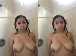 Today Exclusive- Sexy NRi Girl In Shower