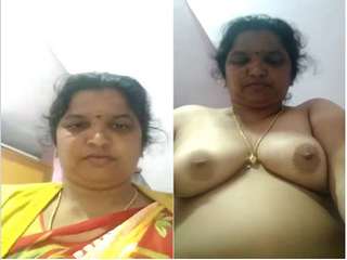 Today Exclusive- Sexy Mallu Bhabhi Showing Her Boobs and Pussy