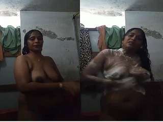 Exclusive- Sexy Telugu Bhabhi Bathing