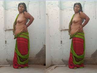 Today Exclusive- Desi Randi Bhabhi Nude Dance And Blowjob Part 1