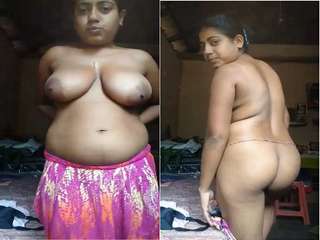 Today Exclusive- Cute Lankan Girl Showing Her Nude Body Part 5