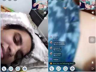 Today Exclusive- Cute Desi Girl Showing Her Boobs on Video Call