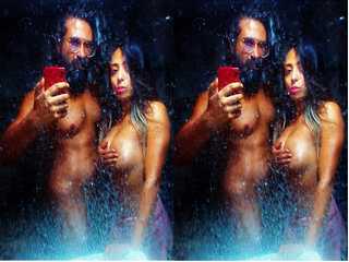 Today Exclusive- Couple Record Nude Selfie