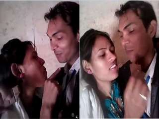 Today Exclusive- Desi Lover Kissing and Romance