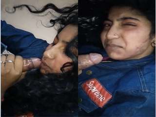 Today Exclusive- Sexy Desi GF Blowjob