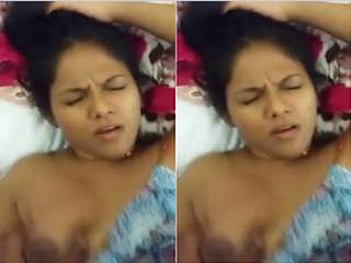 Today Exclusive- Tamil Wife Boob Pressing and Fucked