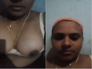 Today Exclusive- Sexy Mallu Bhabhi Record Nude Video
