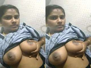 Today Exclusive- Horny Desi Bhabhi Showing Her Nude Body and Masturbating Part 2