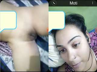 Today Exclusive- Cute Desi Girl Showing Her Boobs and Pussy On Video Call part 2