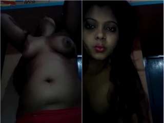 Today Exclusive- Desi girl Showing Her Big Boobs and Pussy part 4