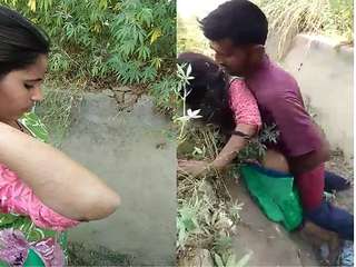 Today Exclusive- Desi Village Call Girl OutDoor Fucking With Lover Part 2