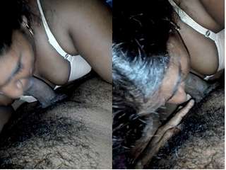 Today Exclusive- Lankan Tamil Wife Blowjob