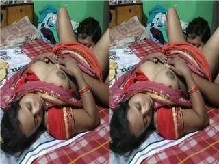 Today Exclusive- Desi Bhabhi Pussy Licking And Hard Fucked By Hubby Part 2