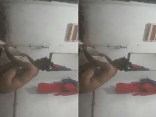Today Exclusive- Bangla Girl Record her bathing Video
