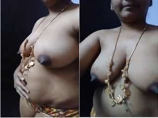 Today Exclusive- Telugu Bhabhi Record Her Nude Video