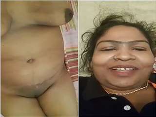 Today Exclusive – Horny Bangla Magi Showing Her Boobs and Pussy