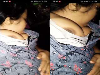 Today Exclusive – Sexy Desi Bhabhi Ridding Hubby Dick On Live Show Part 2