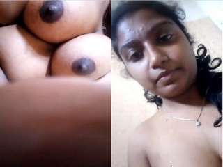 Today Exclusive- Kannda Village Girl showing Boobs and Pussy Part 4
