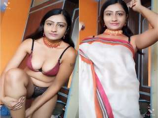 Today Exclusive – Sexy Desi Girl Showing Her Sexy Figure