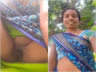Today Exclusive-Telugu Bhabhi Showing her Boobs and Pussy Part 3