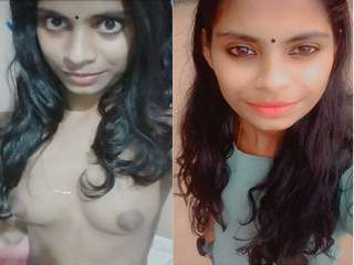 Today Exclusive- Cute Mallu Girl Showing Her Boobs and Pussy Part 2