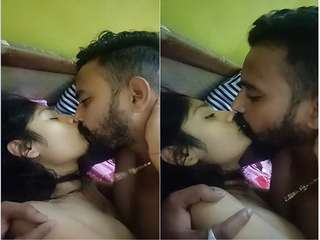 Today Exclusive- Lover Enjoying In Hotel