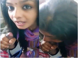 Sexy tamil Girl Blowjob With Clear Audio