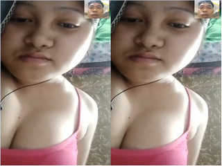 Today Exclusive – Assamese Girl Shows Pussy To Lover On Video Call