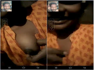 Today Exclusive – Mallu Girl Shows Boobs To Lover On VC Part 3