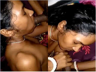 Today Exclusive – Bhabhi Gives Blowjob