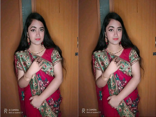Today Exclusive – Horny Indian Girl Showing Her Boobs Part 1