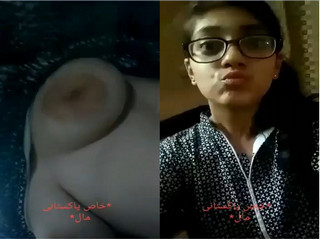 Today Exclusive-paki Girl Shows Her Boobs