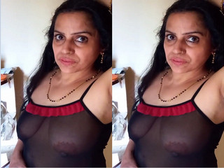 Today Exclusive- Sexy Desi Bhabhi Shows Her Nude Body and paly With Hubby Dick Part 8